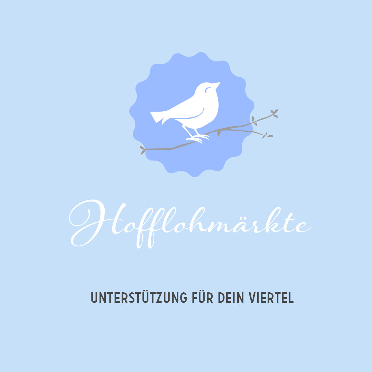 Unterstützung der Hofflohmärkte